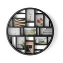 Ramă foto neagră de agățat din plastic Luna – Umbra