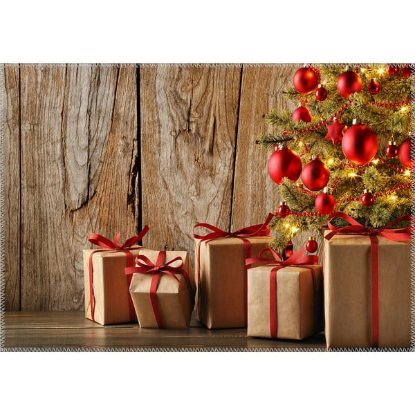 Covor Vitaus Christmas Period Rustic Gifts, 50 x 80 cm