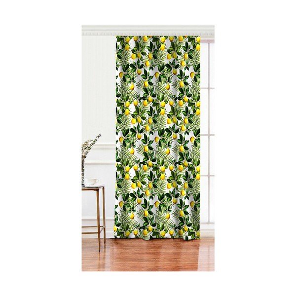 Draperie galbenă-verde 140x260 cm – Mila Home-image-1