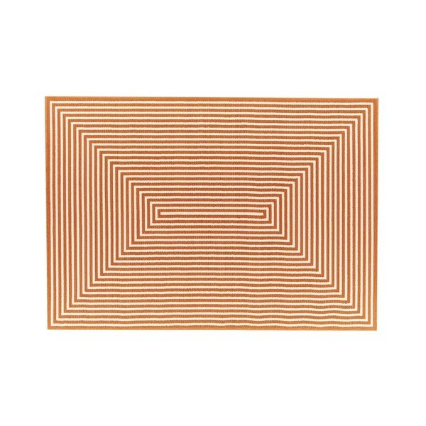 Covor adecvat pentru exterior Floorita Braid, 160 x 230 cm, portocaliu-image-1