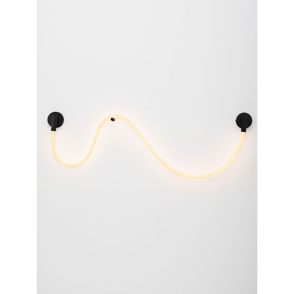 Aplică de perete albă/negru-mat LED din oțel Ilane – Nova Luce-image-4
