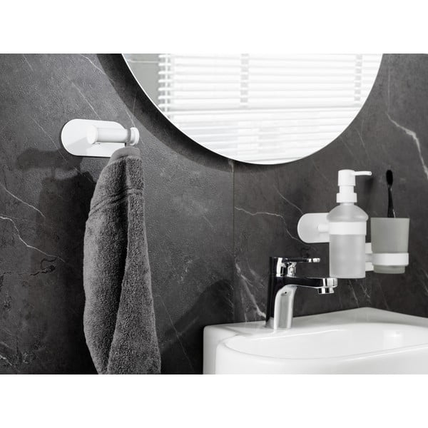 Cârlig alb din oțel inoxidabil Orea – Wenko-image-2