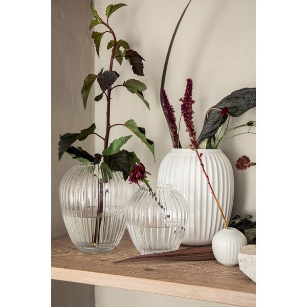 Vază din sticlă suflată Kähler Design, înălțime 15 cm-image-2