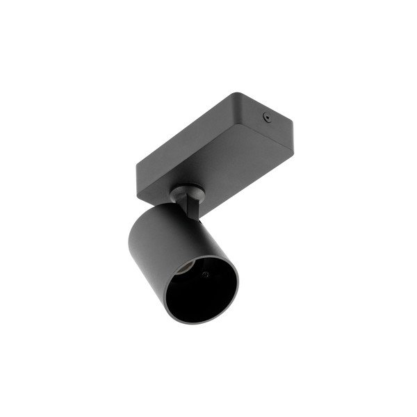 Spot negru ø 6 cm Santo – GTV