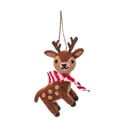 Ornament de Crăciun lucrat manual din lână 12 cm Reindeer – Sass & Belle
