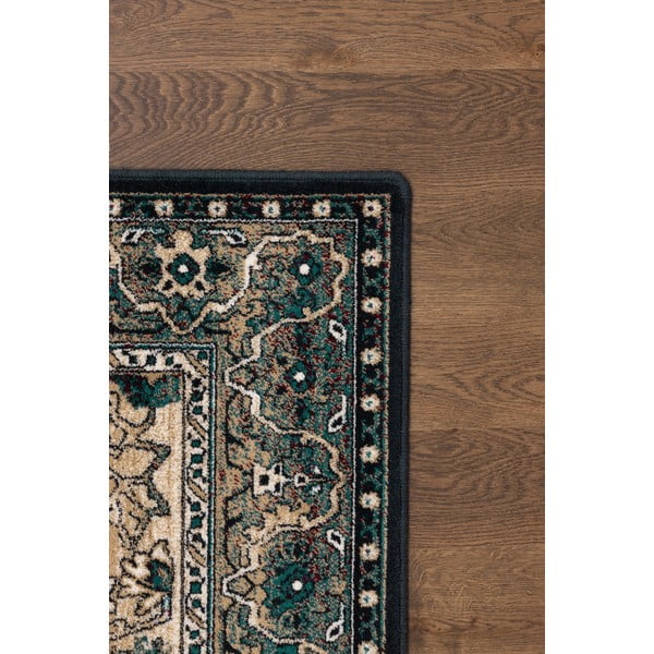 Covor verde închis din lână 200x300 cm Ava – Agnella-image-3