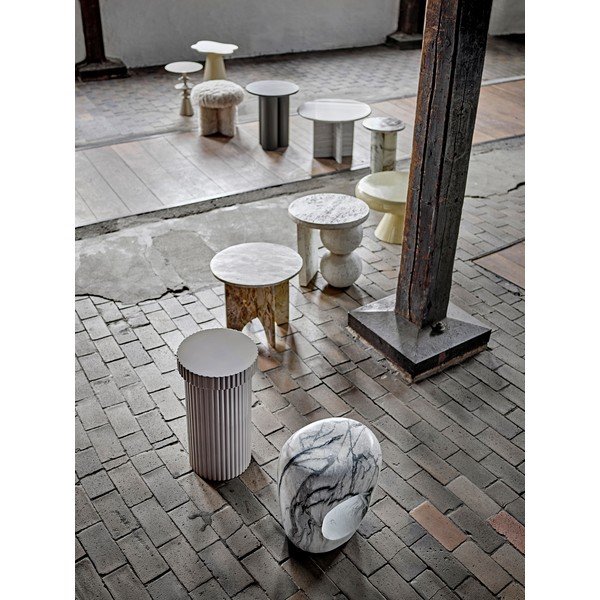 Măsuță auxiliară rotundă cu aspect de lemn de stejar ø 45 cm Aio – Bloomingville-image-2