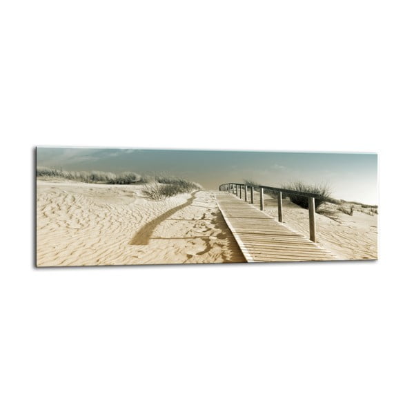 Tablou Styler Glasspik Harmony Dunes II, 50 x 125 cm