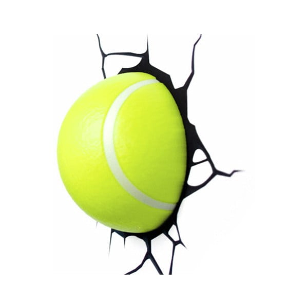 Veioză pentru perete cu autocolant Tnet Tennis Balls