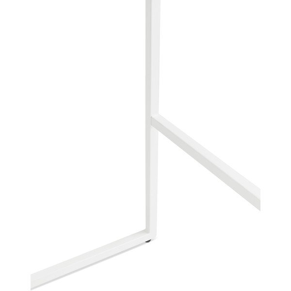 Masă de bar cu picoare albe Kokoon Tikafe, înălțime 105 cm, negru-image-4