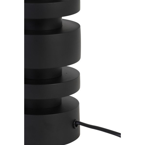 Bază pentru veioză negru-mat 40 cm Desley – Light & Living-image-3
