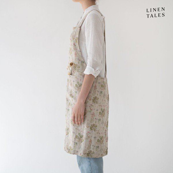 Șorț din in Crossback – Linen Tales-image-1