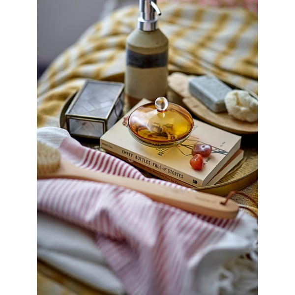 Cuvertură galbenă pentru pat dublu 220x260 cm Decia – Bloomingville-image-2