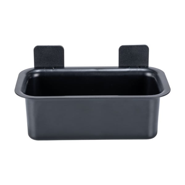 Raft pentru baie negru autoadeziv din plastic Parma – Allstar-image-3