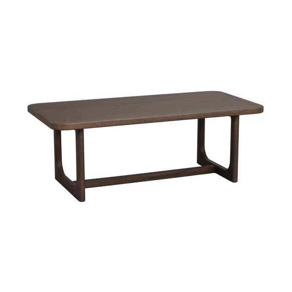 Măsuță de cafea în culoare naturală închisă cu blat cu aspect de lemn de stejar 50x103 cm Driscoll – Rowico