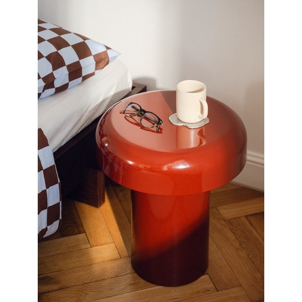 Măsuță auxiliară rotundă din oțel ø 40 cm Miko – noo.ma-image-1