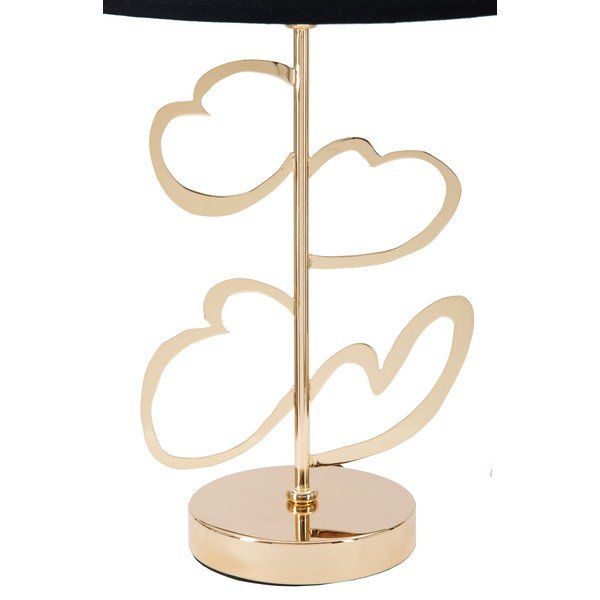 Veioză Mauro Ferretti Glam Heart, înălțime 61 cm, negru-auriu-image-4