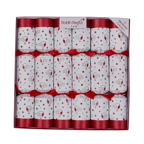 Pocnitori de Crăciun 6 buc. Racing Robin – Robin Reed