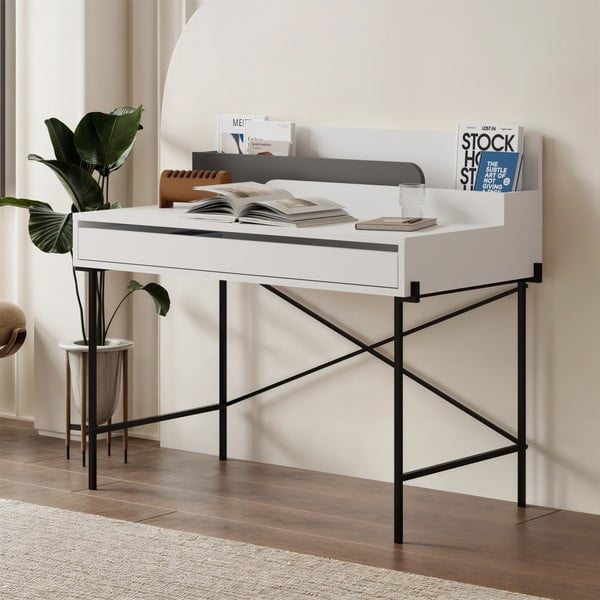 Birou de tip secretaire 60x113 cm Lila – Marckeric-image-1