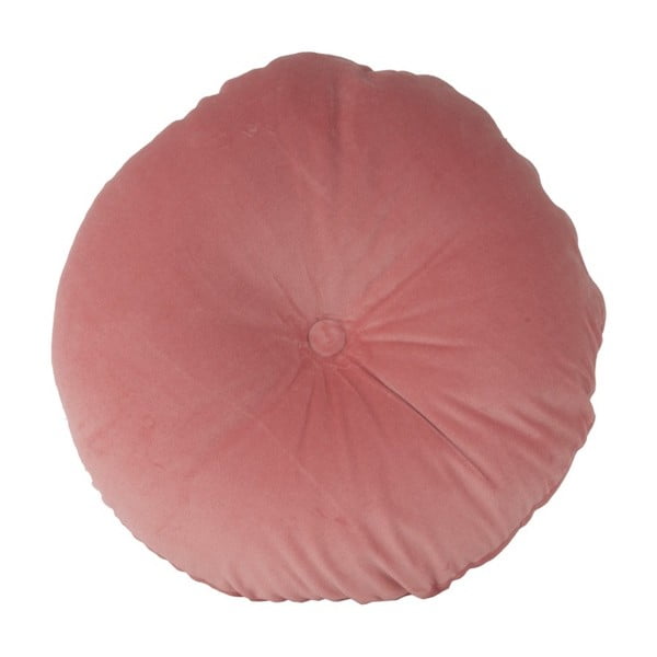 Pernă din bumbac PT LIVING, ⌀ 45 cm, roz