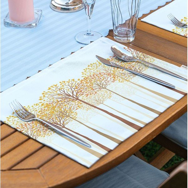 Suport pentru farfurii din material textil 45x35 cm – Mila Home-image-1