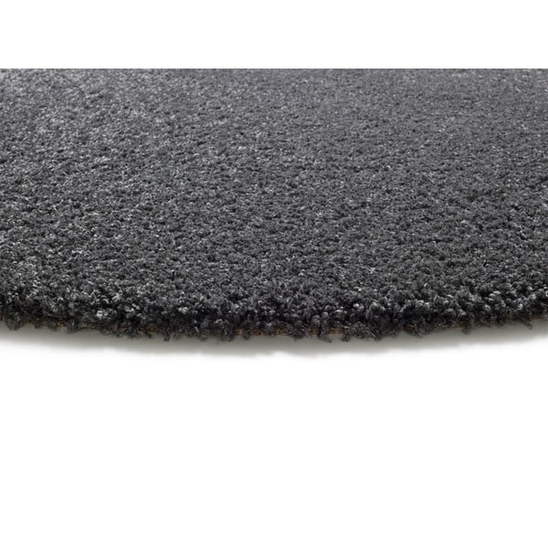 Covor gri antracit rotund ø 130 cm Norge – Universal-image-2