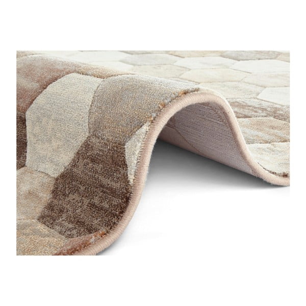 Covor Elle Decoration Arty Manosque, 80 x 150 cm, maro - crem-image-2