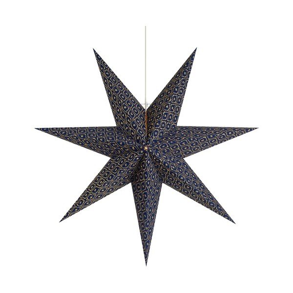 Decorațiune luminoasă de Crăciun albastru-închis suspendată Baroque – Markslöjd