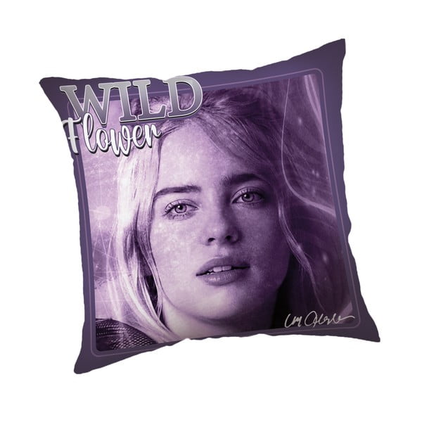 Pernă pentru copii 40x40 cm Billie Eilish – Jerry Fabrics