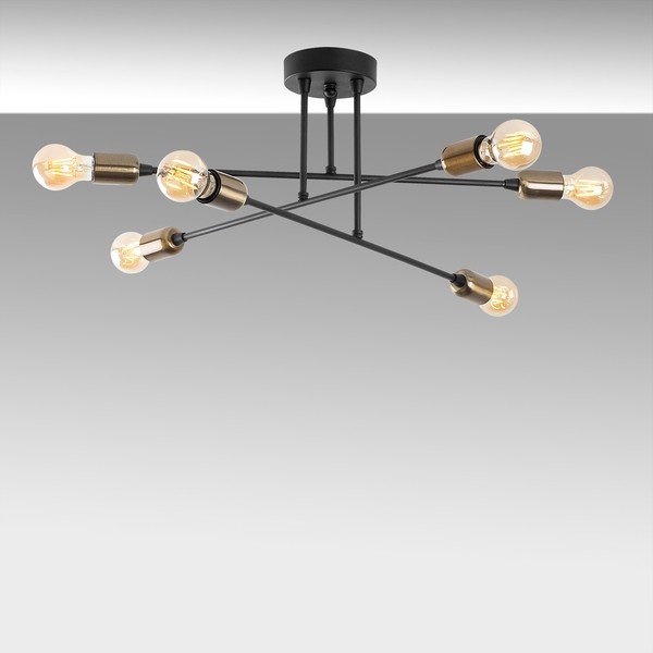 Plafonieră neagră Fleur – Opviq lights-image-4
