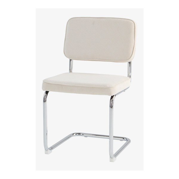 Scaune de dining albe balansoar 2 buc. din metal Hjo – Jotex-image-2