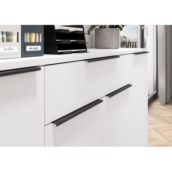 Comodă albă joasă 161x101 cm Mailand – Germania-image-1