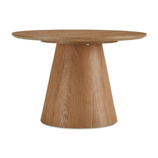 Măsuță de cafea în culoare naturală cu aspect de lemn de stejar ø 60 cm Tango – Furnhouse-image-1