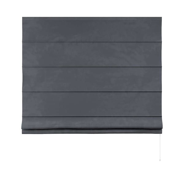 Jaluzea romană gri 170x130 cm Posh Velvet - Yellow Tipi-image-3