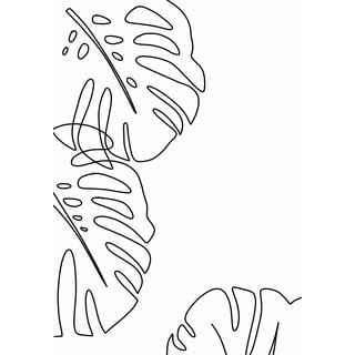 Poster 29x41,4 cm Monstera - Veronika Boulová