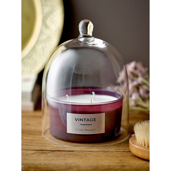 Lumânare parfumată timp de ardere 25 h Vintage Cedarwood – ILLUME x Bloomingville-image-1
