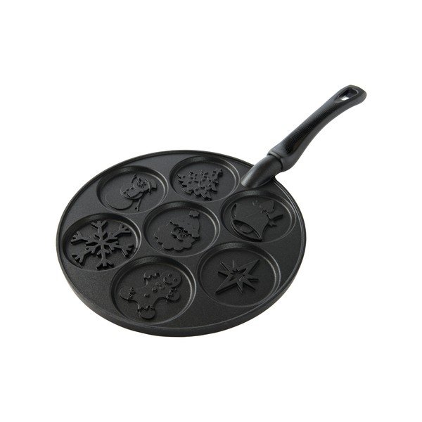 Tigaie pentru 7 clătite Nordic Ware Christmassy