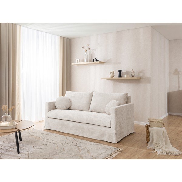 Husă crem cu 3 locuri Paphos – Ropez-image-3