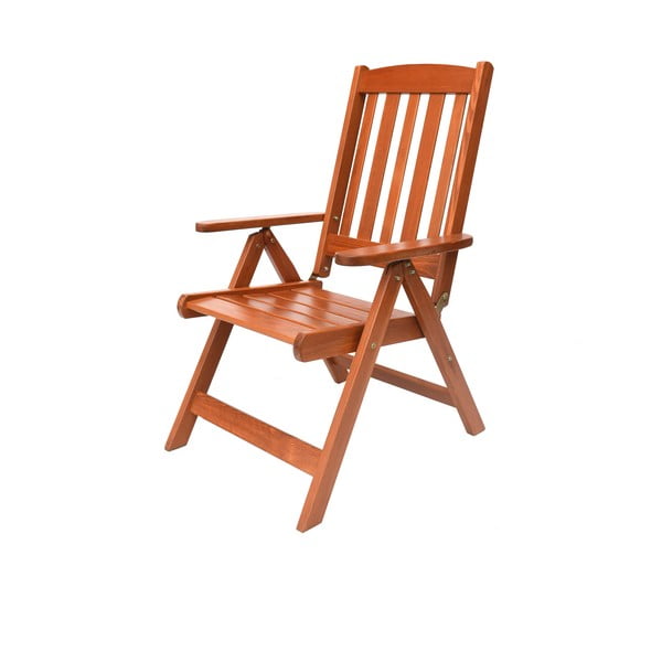 Scaun de grădină maro din lemn Luisa – Rojaplast-image-2