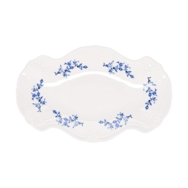 Tavă de servire din porțelan ø 25 cm Retro – BonBistro