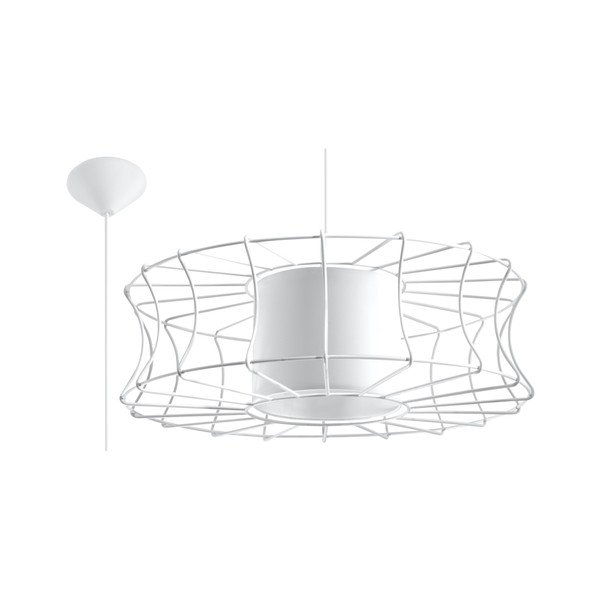 Lustră Sollux Parla, alb-image-2