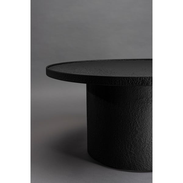Măsuță de cafea neagră rotundă ø 70 cm Winston – Dutchbone-image-1