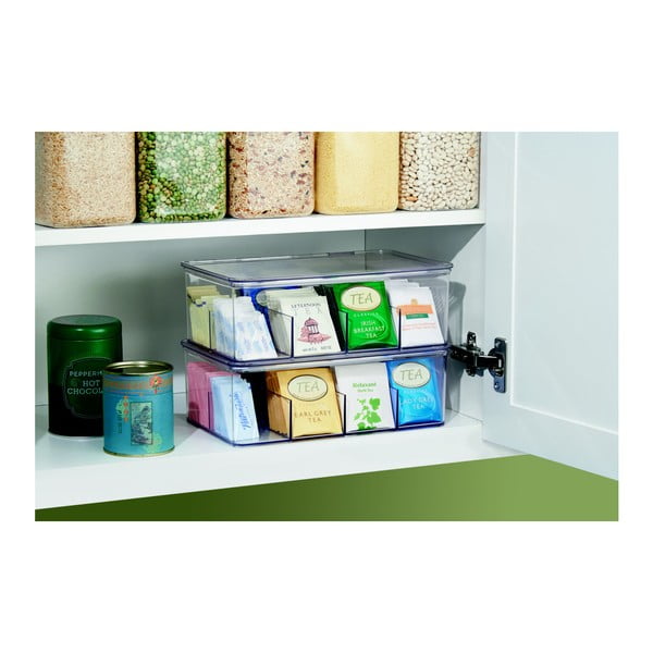 Cutie depozitare ceai iDesign Binz Tea, 27,5 x 18,5 cm-image-4