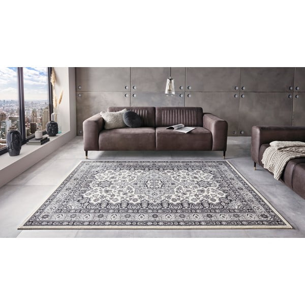 Covor Nouristan Parun Tabriz, 120 x 170 cm, crem - gri-image-1