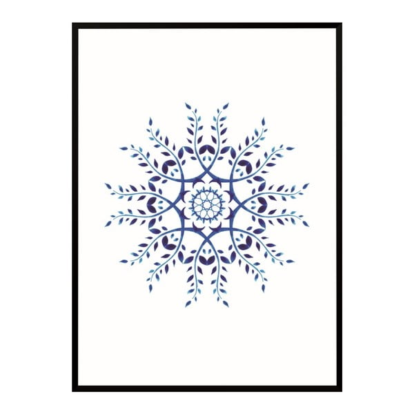 Poster Nord & Co Let It Snow, 21 x 29 cm