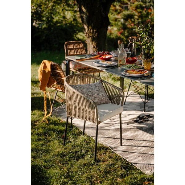 Set 2 fotolii de grădină Bonami Selection Trapani, maro-image-1