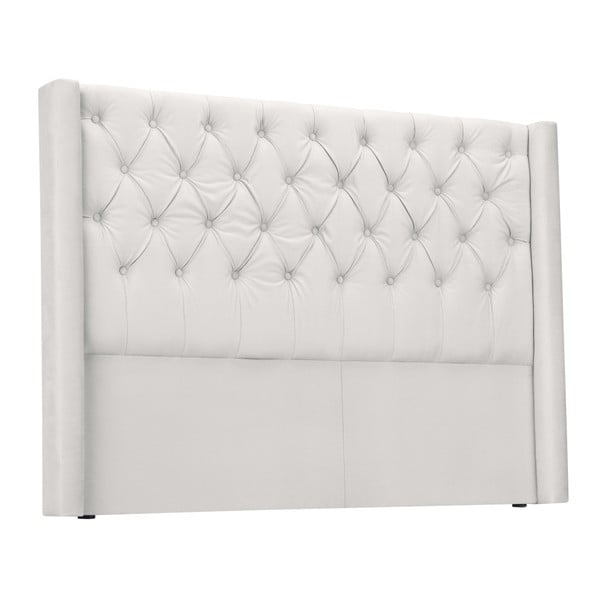 Tăblie pentru pat Windsor & Co Sofas Queen, 176 x 120 cm, argintiu