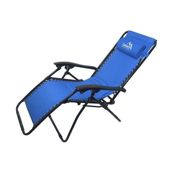 Şezlong pentru camping  albastru Livorno - Cattara -image-4