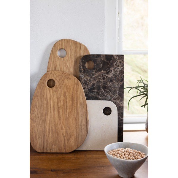 Tocător de servire din marmură 38 x 18 cm Marble – Mette Ditmer Denmark-image-4