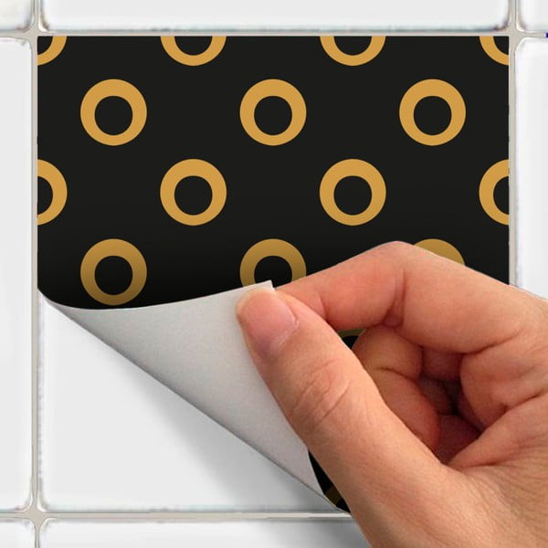 Set 15 autocolante de perete Ambiance Azulejos Tiles San Juan, 15 x 15 cm-image-3